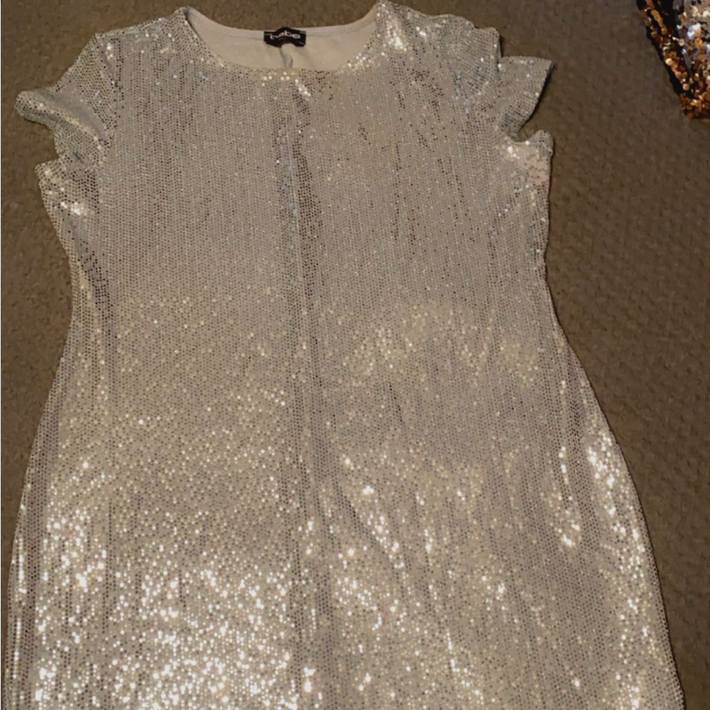Blu multi mini dress